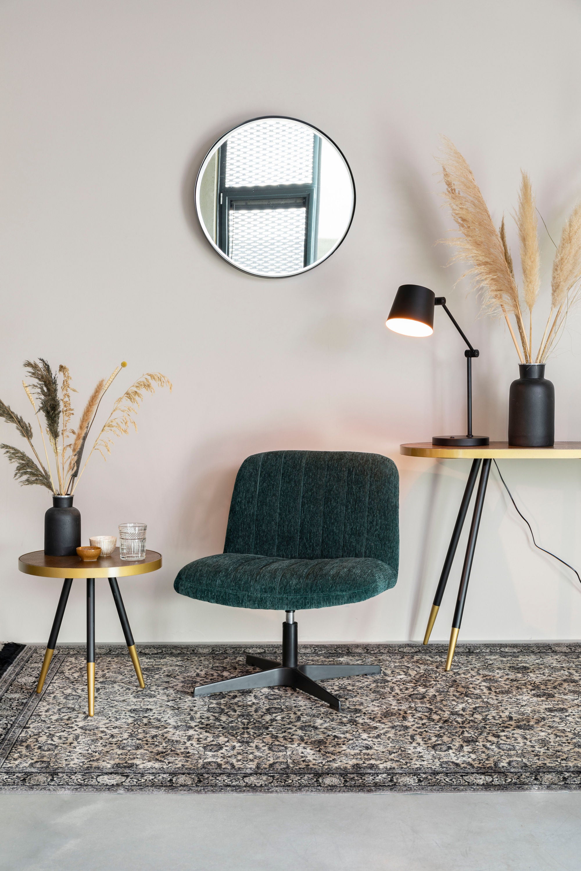 Hajo Black Iron Table Lamp